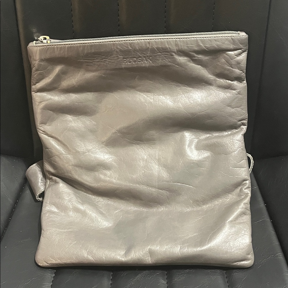 Rudsak Gray Leather Shoulder Bag